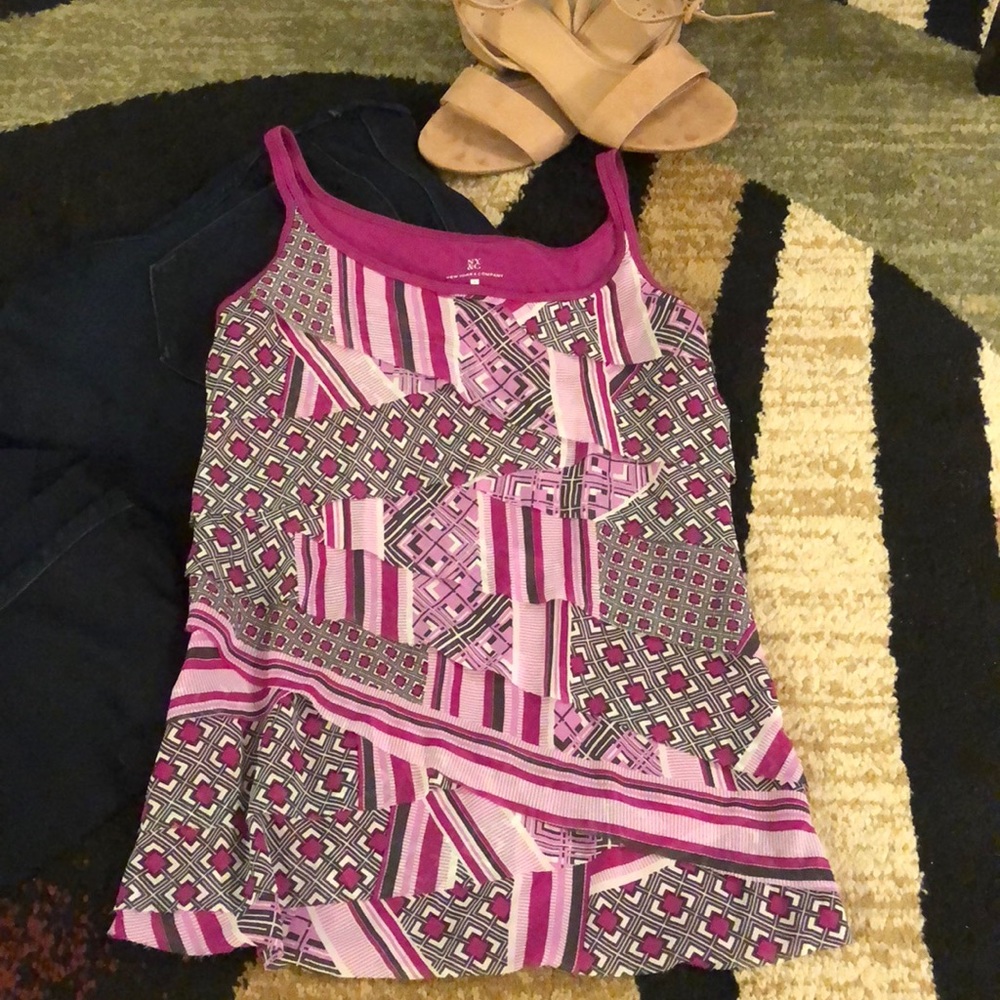 🔥🔥 Purple layered tank top 🔥🔥